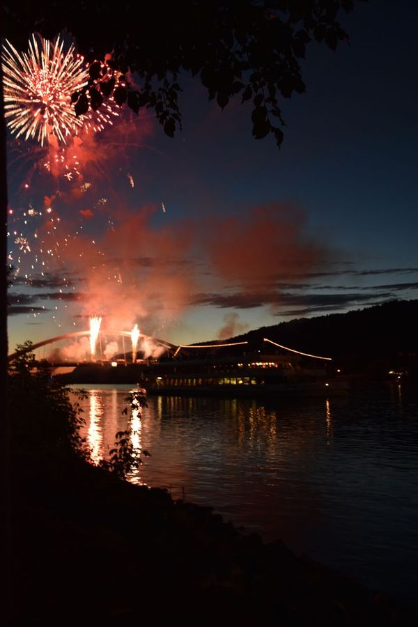 Donau in Flammen - Vilshofen an der Donau